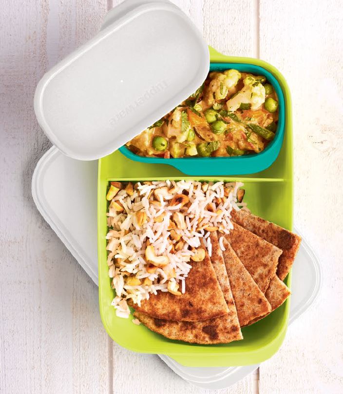 Slimline Divided Lunch Box – Tupperware World
